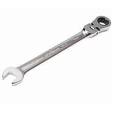 Ключ рожково-накидной шарнирный с трещоткой 11мм 3451 JTC