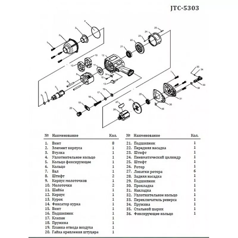 Клапан надійного контролю 5303-17 JTC