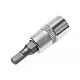 Головка с насадкой HEX 4мм 1/4" 23604 JTC