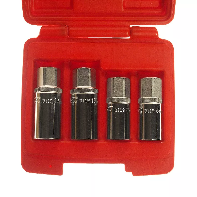 Набор шпильковёртов с размерами 6, 8, 10, 12 мм (4 ед.) 3119 JTC