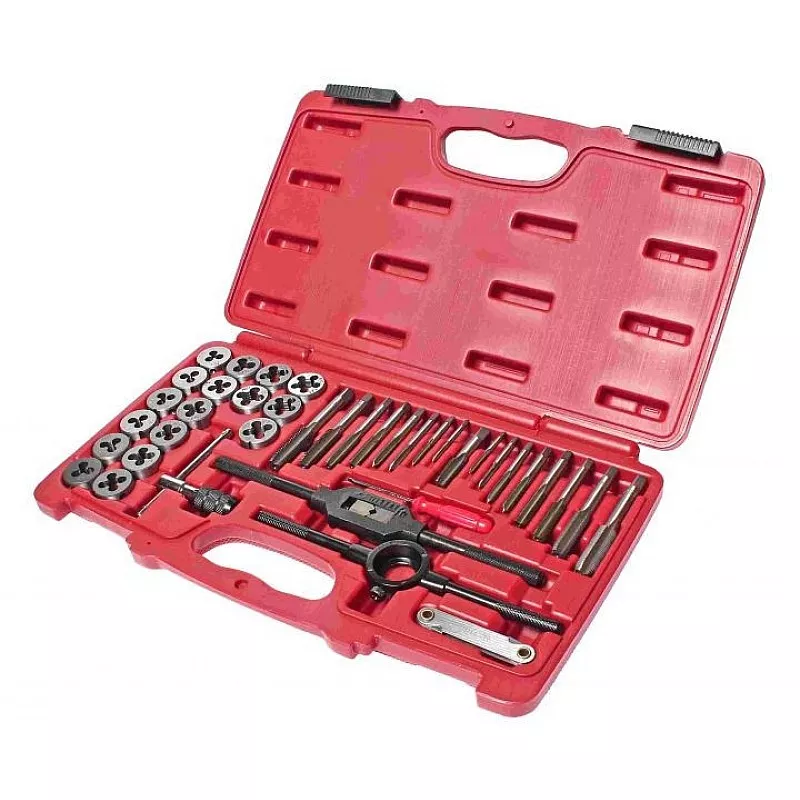 Набор инструментов для нарезания резьбы дюймовый 40 предметов 3432-IN JTC