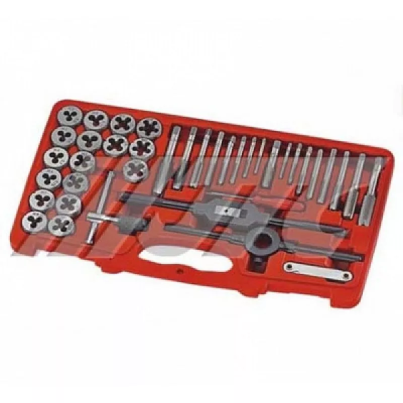 Набор инструментов для нарезания резьбы дюймовый 40 предметов 3432-IN JTC