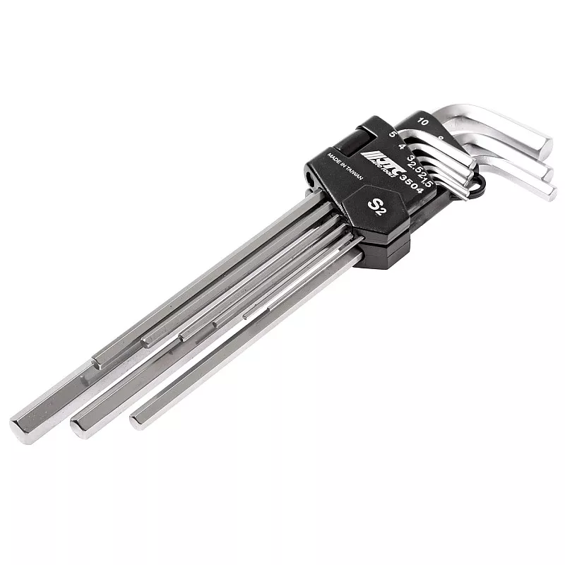 Набор удлиненных шестигранных ключей из 9 предметов 3504 JTC