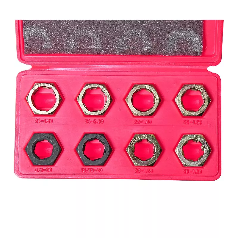 Набор инструментов для восстановления резьбы оси ШРУСа 8 предметов 3917 JTC