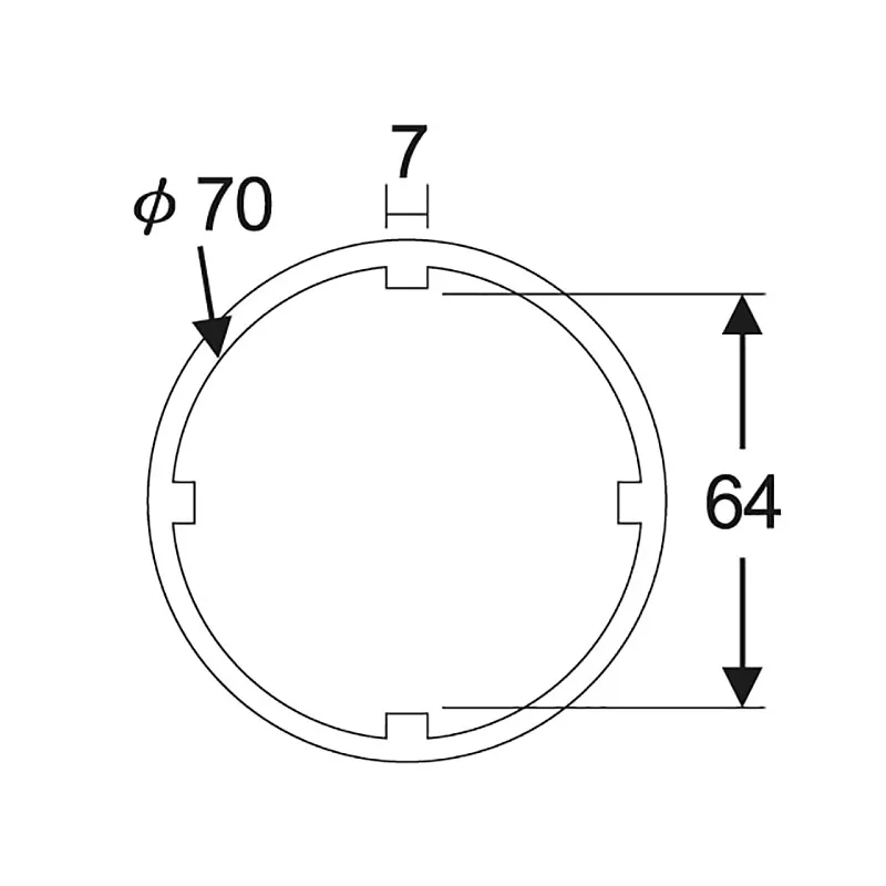 Универсальная головка для гаек муфты передней главной оси трансмиссии SCANIA 4192 JTC