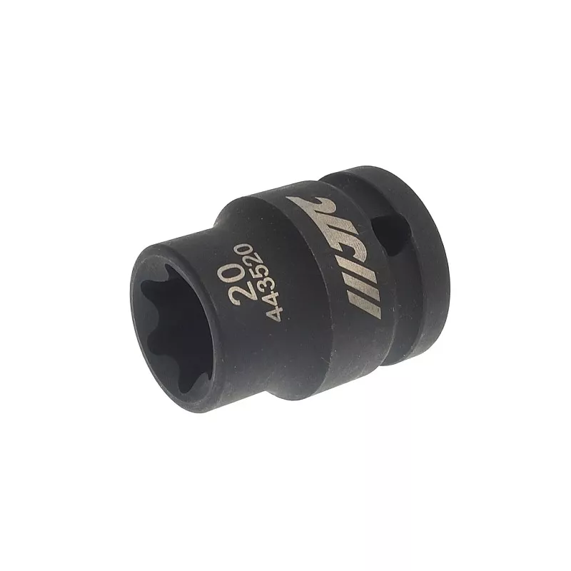Головка ударная TORX E20 1/2 профессионального качества 443520 JTC