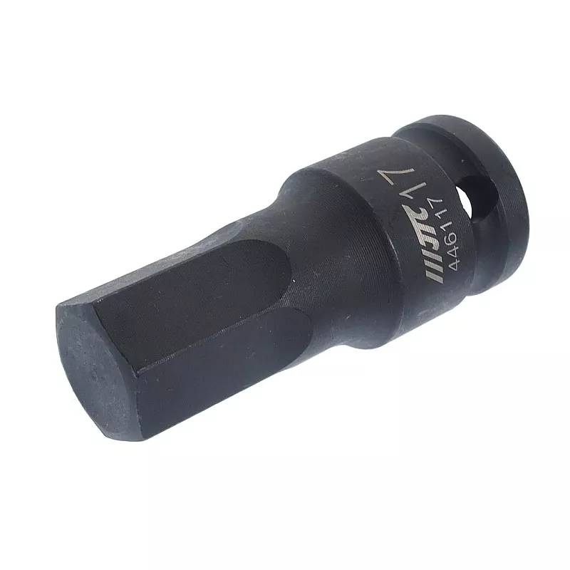 Головка ударная для гаек и болтов 17 мм длина 60 мм крепление 1/2 артикул 446117 JTC