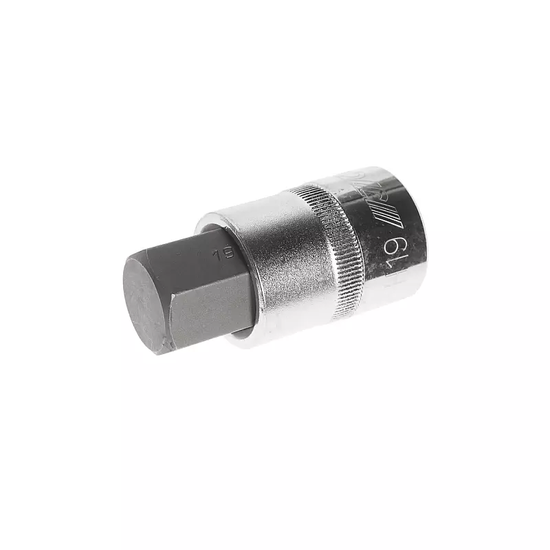 Головка для гаечного ключа с насадкой HEX H19 L=55мм 45619 JTC