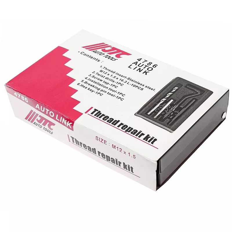 Набор для восстановления резьбы М12х1.5мм 4786 JTC