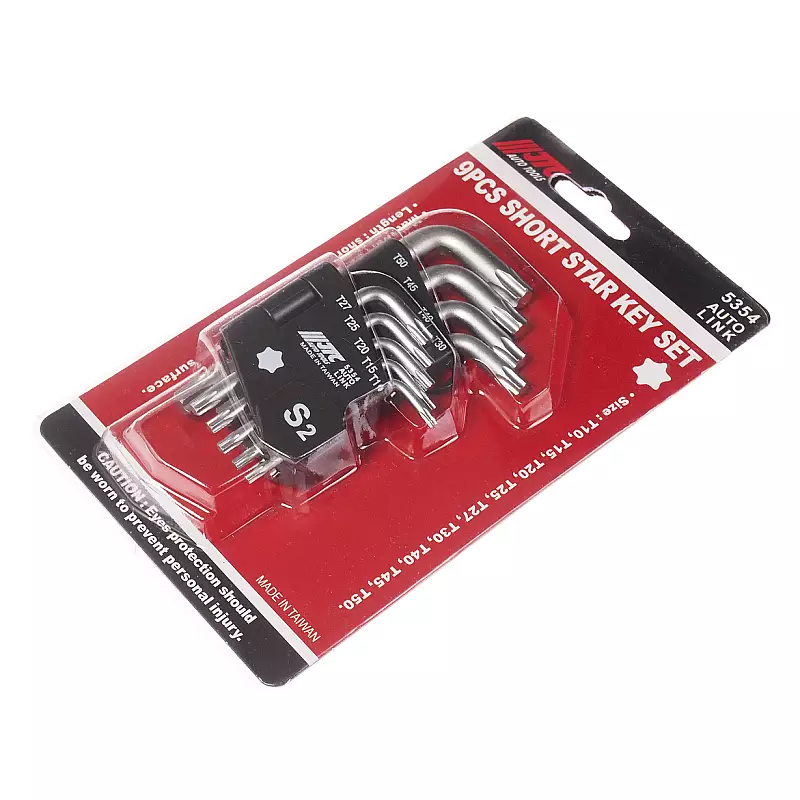 Набір кутових ключів TORX T10-T50 9ед. від виробника 5354 JTC