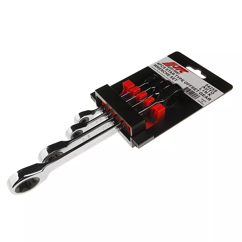 Набор накидных ключей с трещоткой TORX 4ед. 5425S JTC