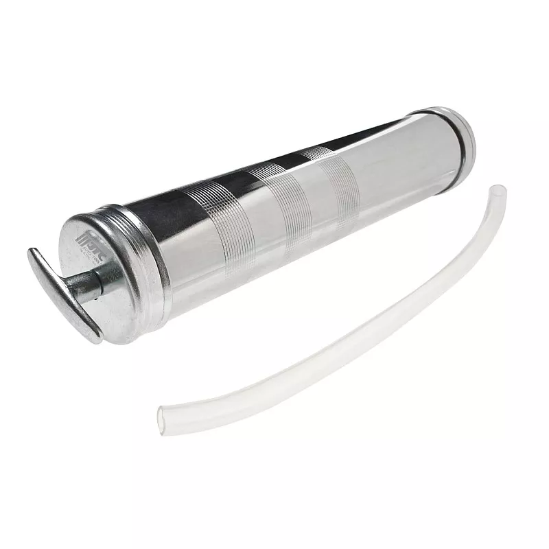 Шприц плунжерный маслозаливной 500 мл из стали со шлангом 350 мм модель 5440 JTC