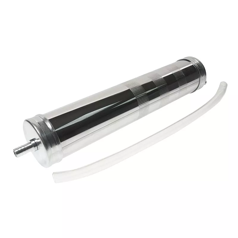 Шприц плунжерный маслозаливной 500 мл из стали со шлангом 350 мм модель 5440 JTC