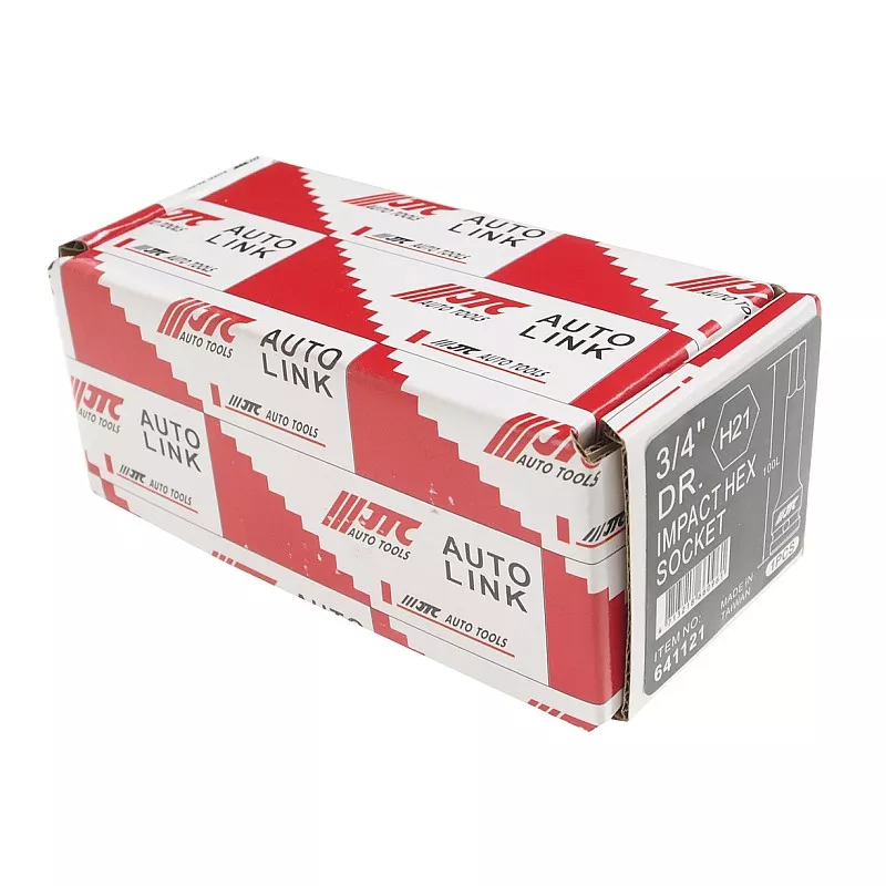 Ударная головка HEX 21 мм L=100 мм 3/4, артикул 641121 JTC