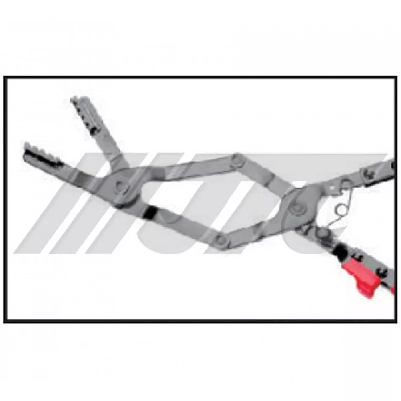 Изогнуті кліщі для зняття хомутів з подвійним шарніром 6839 JTC