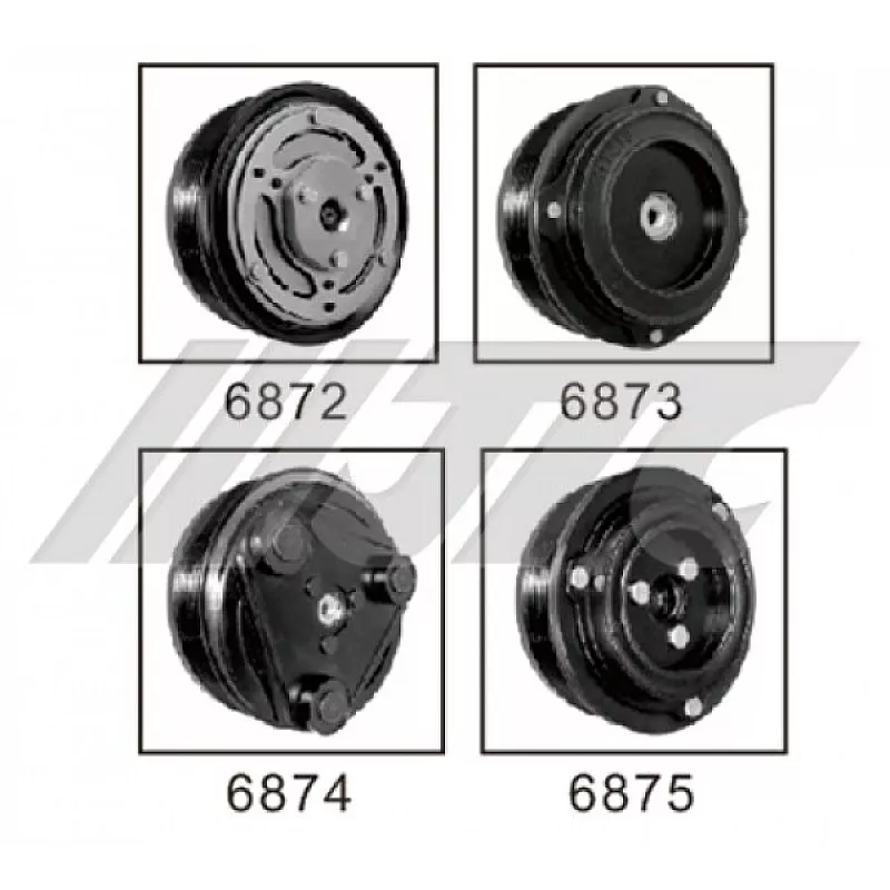 Ключ для удержания шкива компрессора кондиционера Ford 6872 JTC