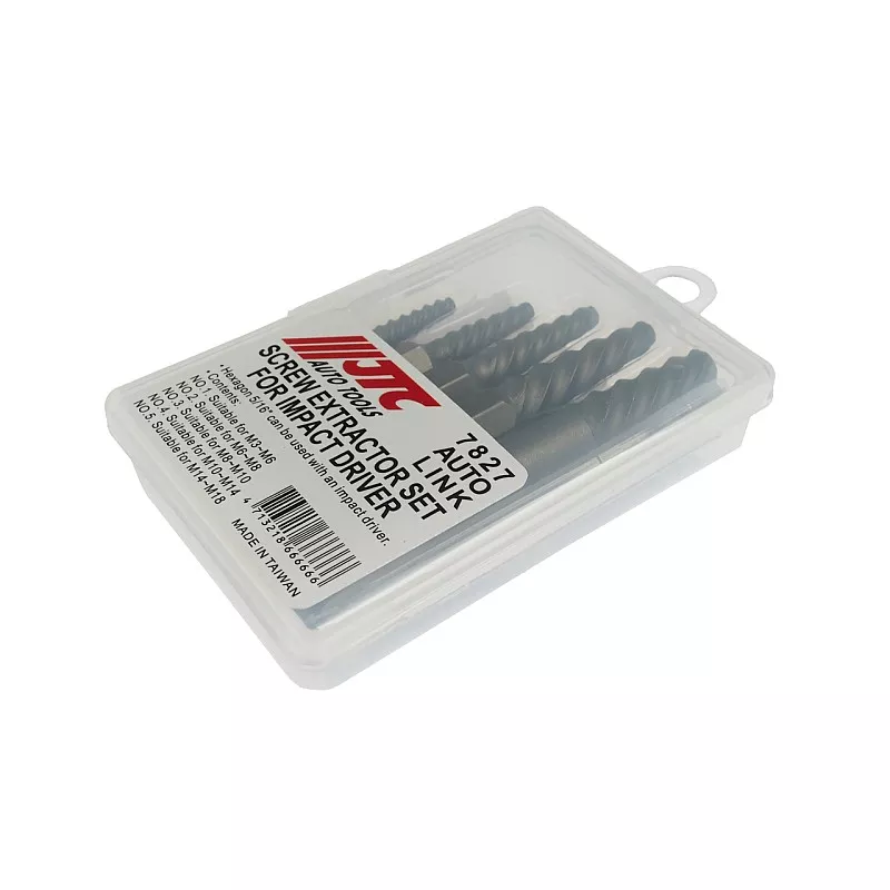 Набор экстракторов для ударной отвертки 5ед. 7827 JTC