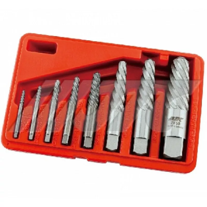 Набор экстракторов для быстрого удаления поврежденных болтов 8ед. 7853 JTC