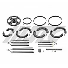 Инструмент для замены подшипников КПП грузовиков ZF16S221-16S251 7879 JTC