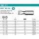 Бита шлицевая под шлиц 3.5мм 1/4 в упаковке 961-11-02532 WP