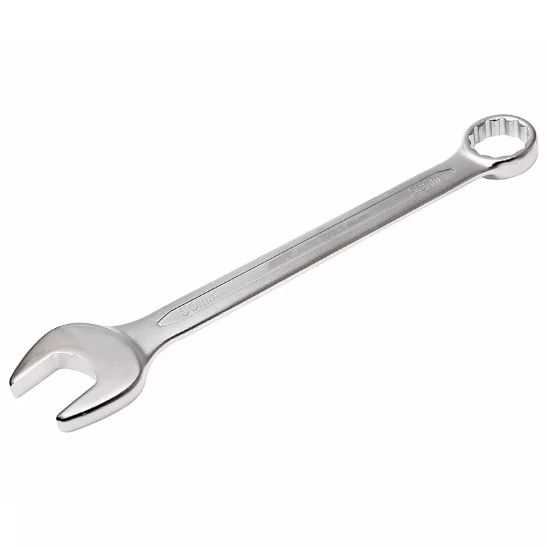 Надежный ключ рожково-накидной 50мм евро-тип для профессионалов AE2450 JTC