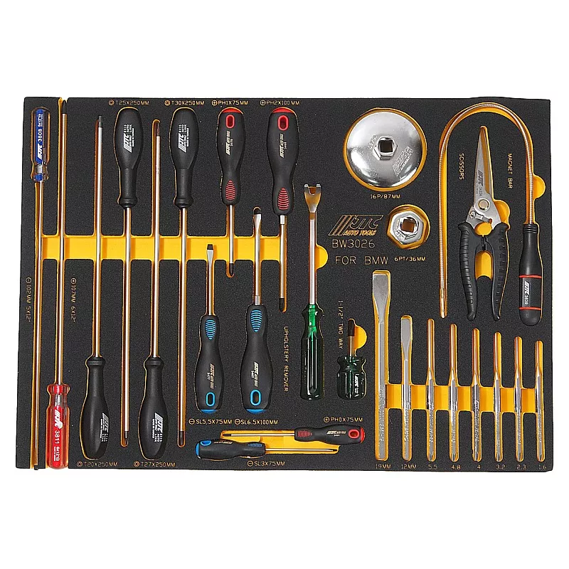 Набор инструментов для BMW в 3 секциях BW3026 JTC