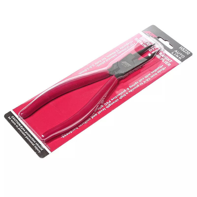 Прямые щипцы для снятия стопорных колец с механизмом сжатия 230мм HS230 JTC