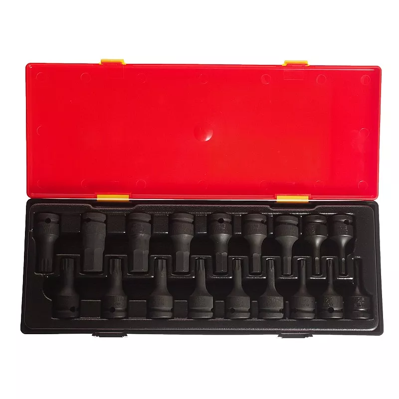 Комплект ударных головок TORX, HEX, SPLINE 60мм 1/2 - модель K4181 JTC