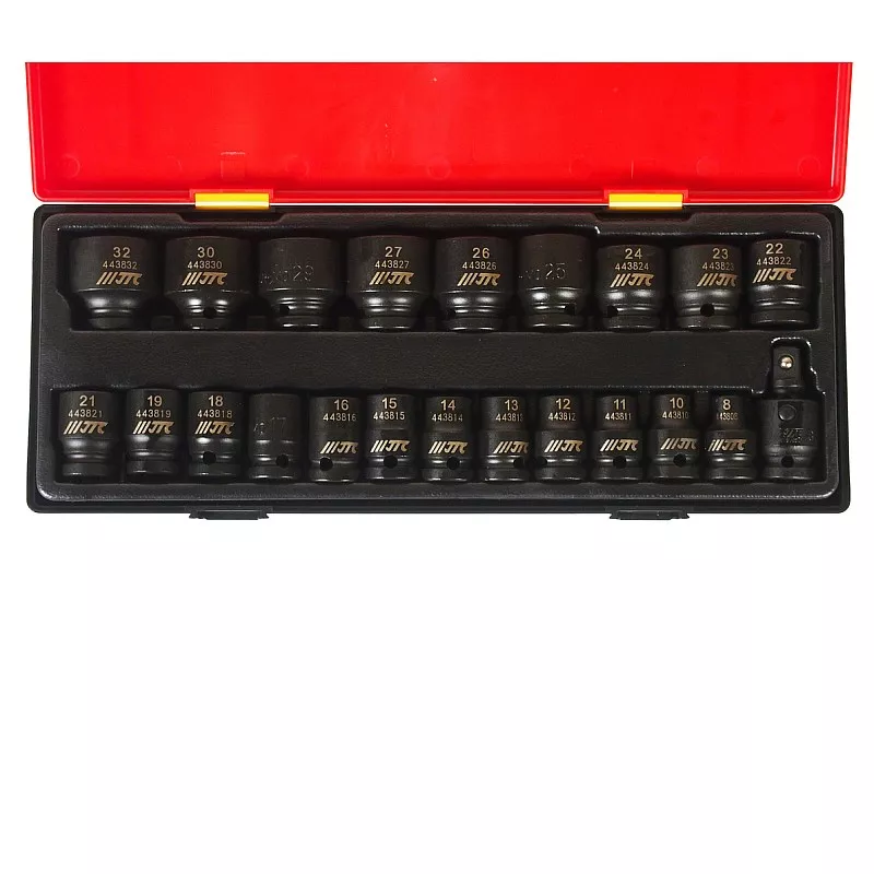 Набор ударных головок 8-32 мм, 1/2 K4223 JTC