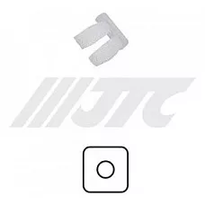 Клипса пластиковая автомобильная с цоколем лампы 5/32 RD01 JTC