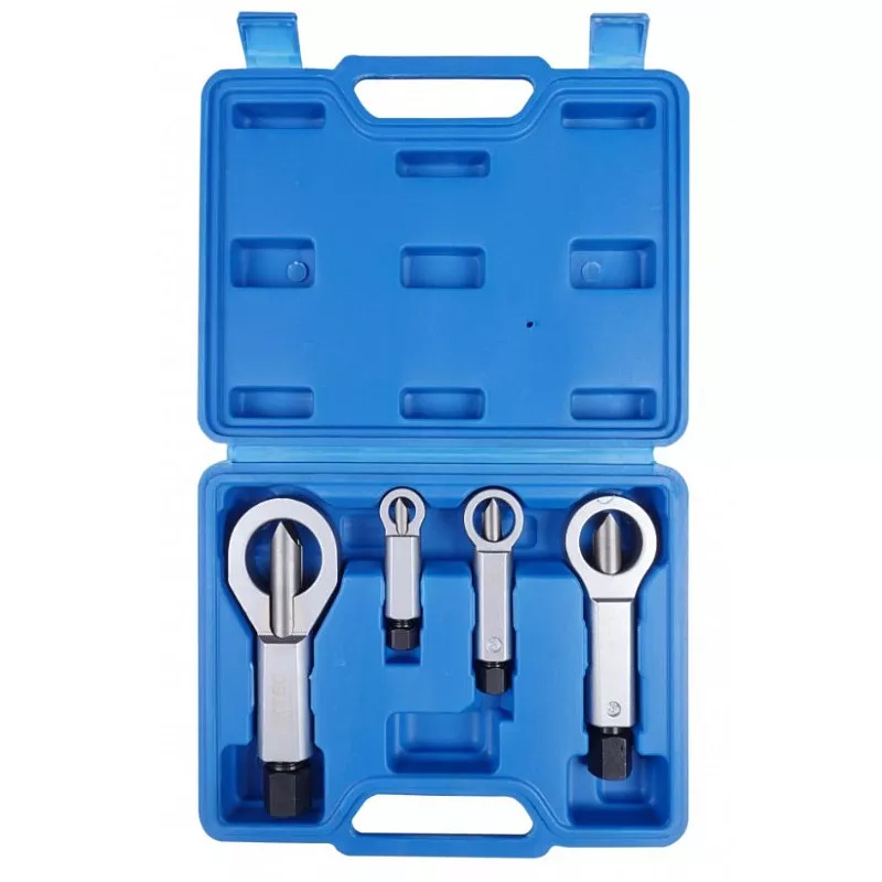 Прочный набір гайкорізів 9-27мм 4ед. VT01200