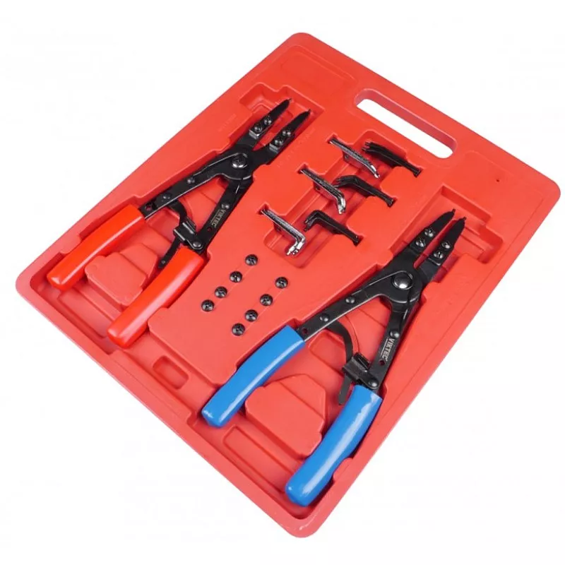 Щипцы для стопорных колец универсальные 265 мм 2 ед. VT01217