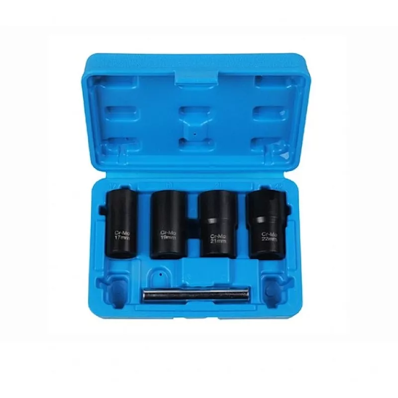 Набір для вилучення пошкоджених болтів і гайок 5шт. 1/2 VT01846